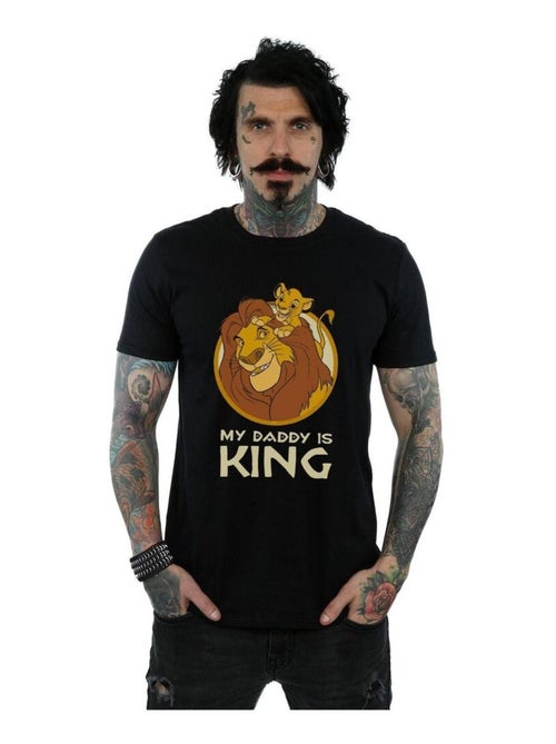 Disney - T-shirt THE LION KING MY DADDY IS KING - Kiabi