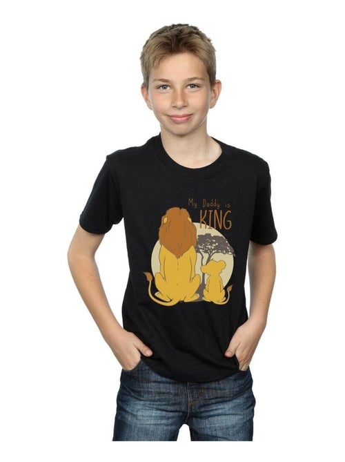 Disney - T-shirt THE LION KING MY DADDY IS KING - Kiabi