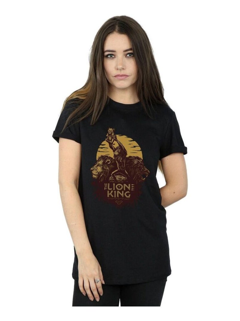 Disney - T-shirt THE LION KING Noir - Kiabi