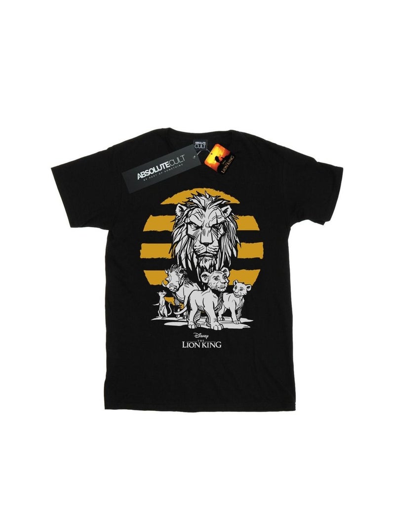 Disney - T-shirt THE LION KING Noir - Kiabi