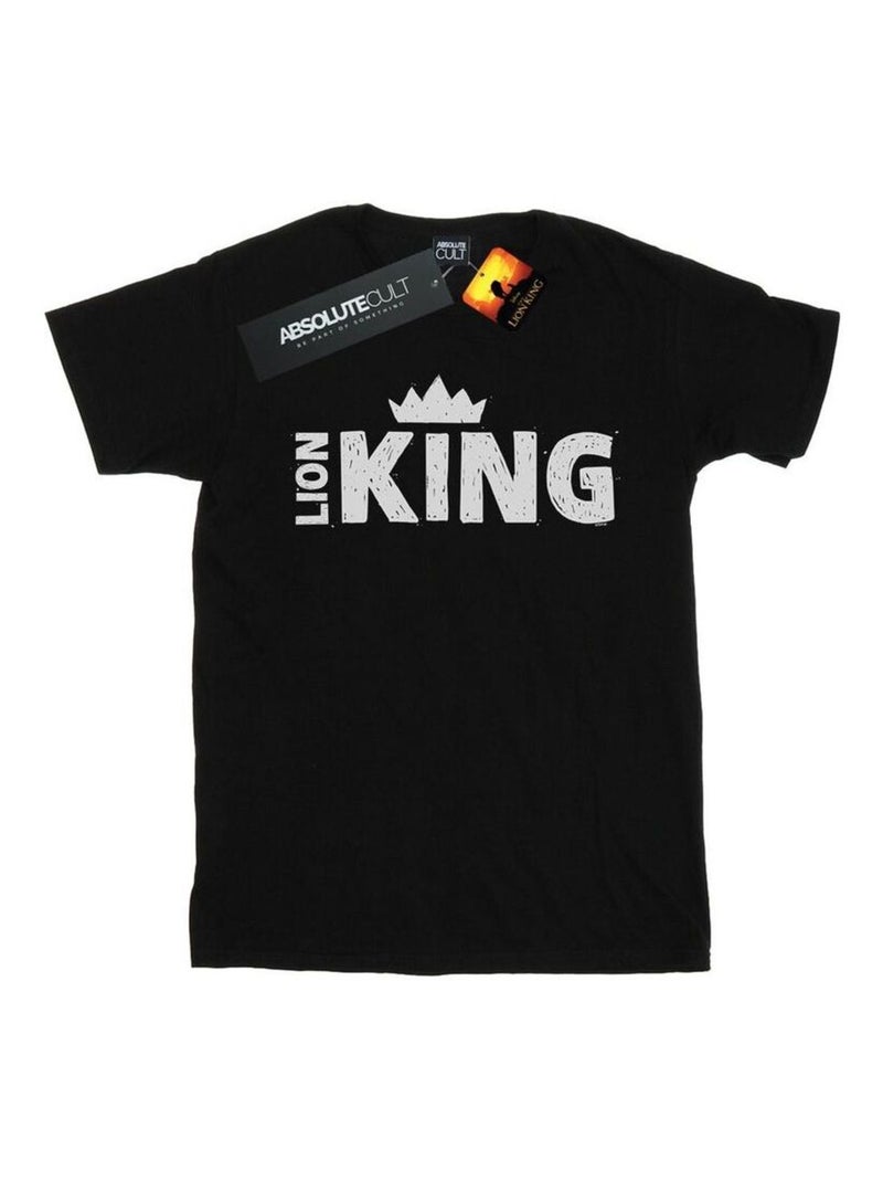 Disney - T-shirt THE LION KING Noir - Kiabi