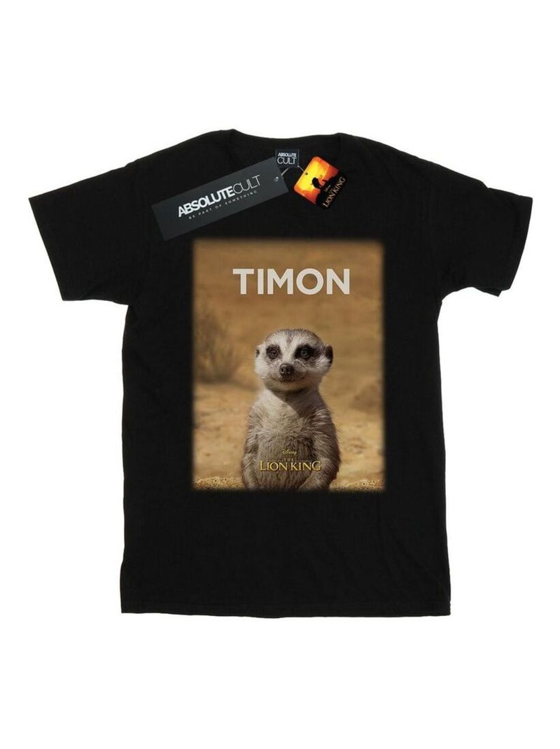 Disney - T-shirt THE LION KING Noir - Kiabi