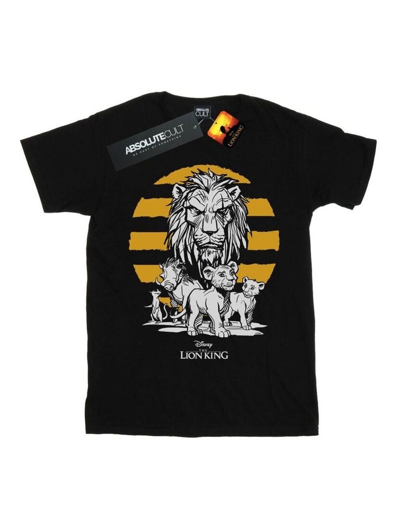 Disney - T-shirt THE LION KING Noir - Kiabi