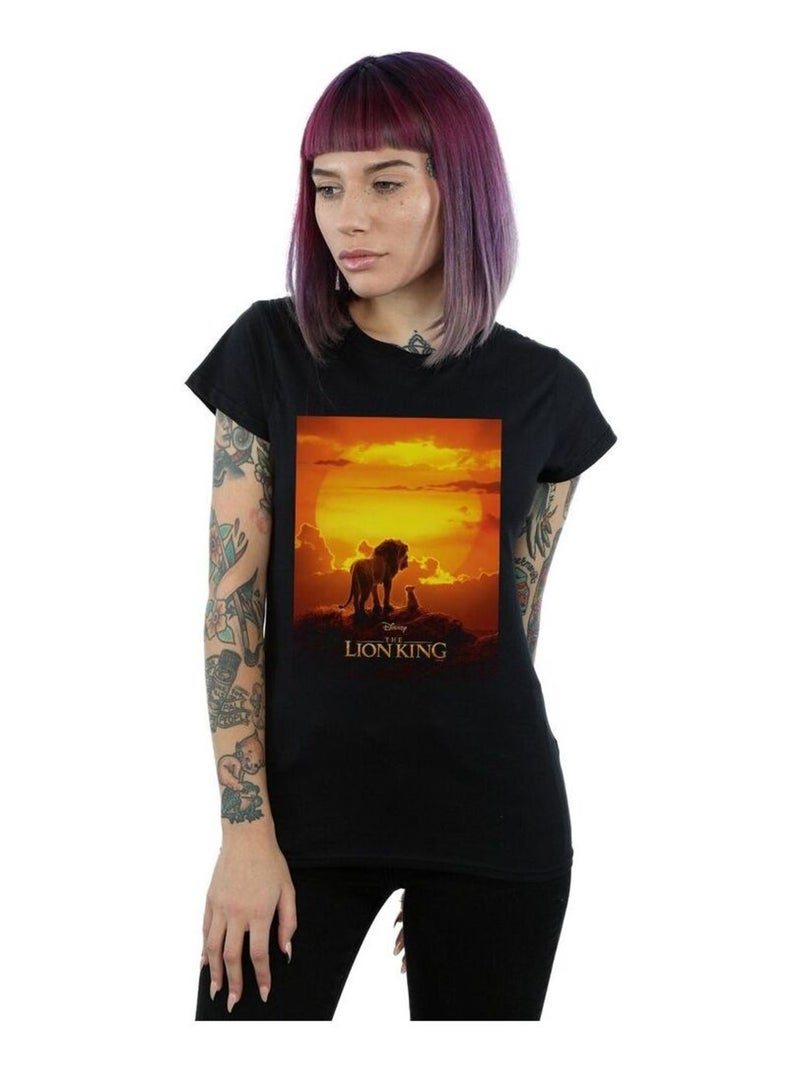 Disney - T-shirt THE LION KING Noir - Kiabi