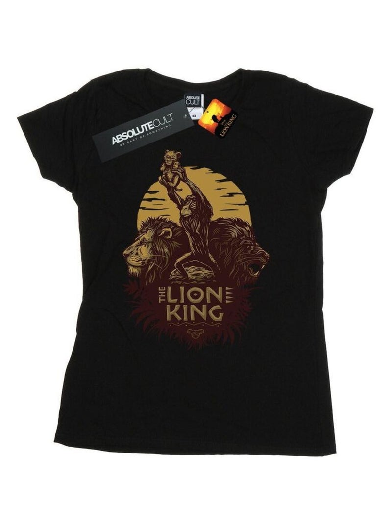 Disney - T-shirt THE LION KING Noir - Kiabi