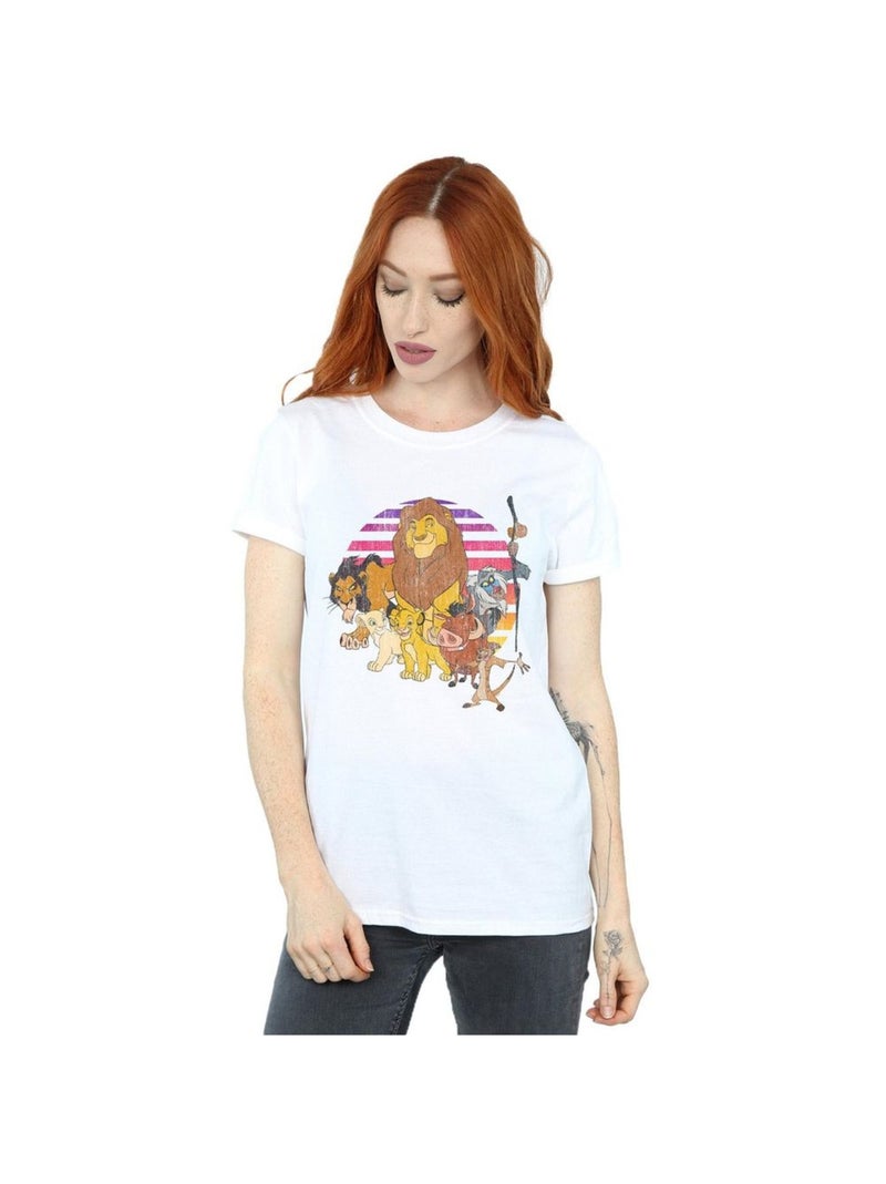 Disney - T-shirt THE LION KING PRIDE FAMILY Blanc - Kiabi