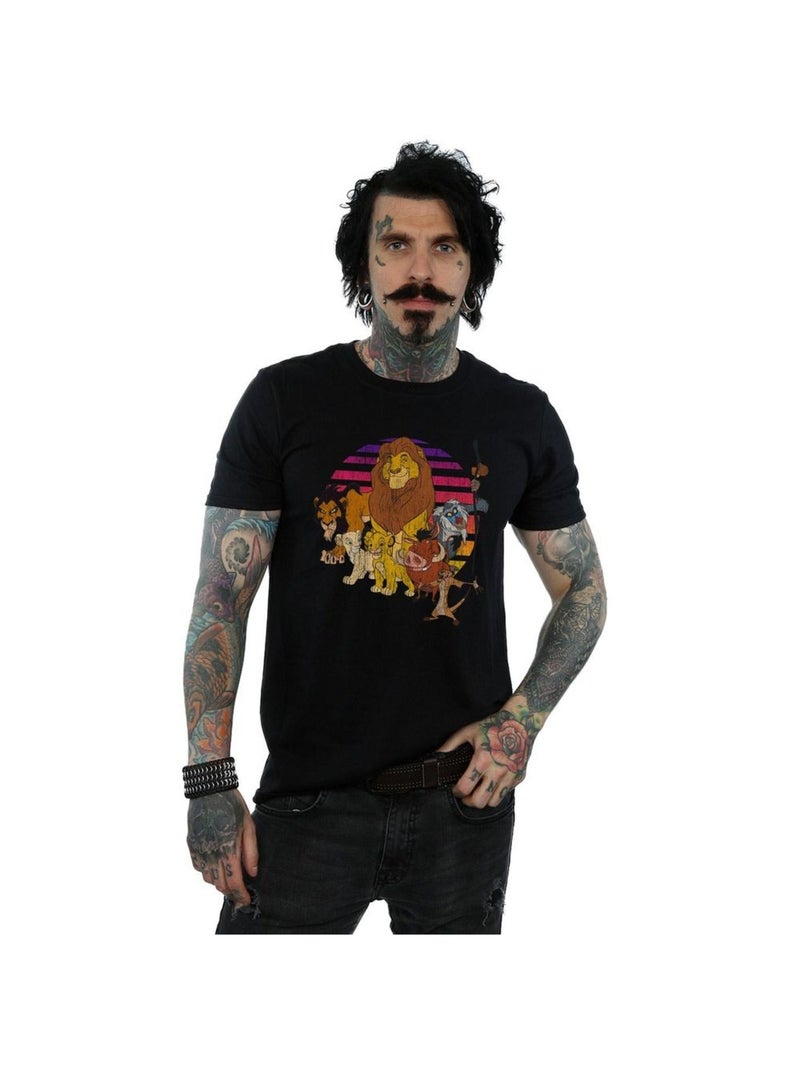 Disney - T-shirt THE LION KING PRIDE FAMILY Noir - Kiabi