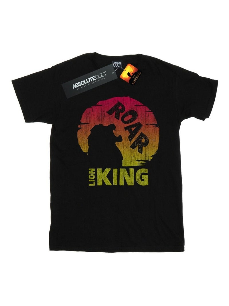 Disney - T-shirt THE LION KING ROAR Noir - Kiabi