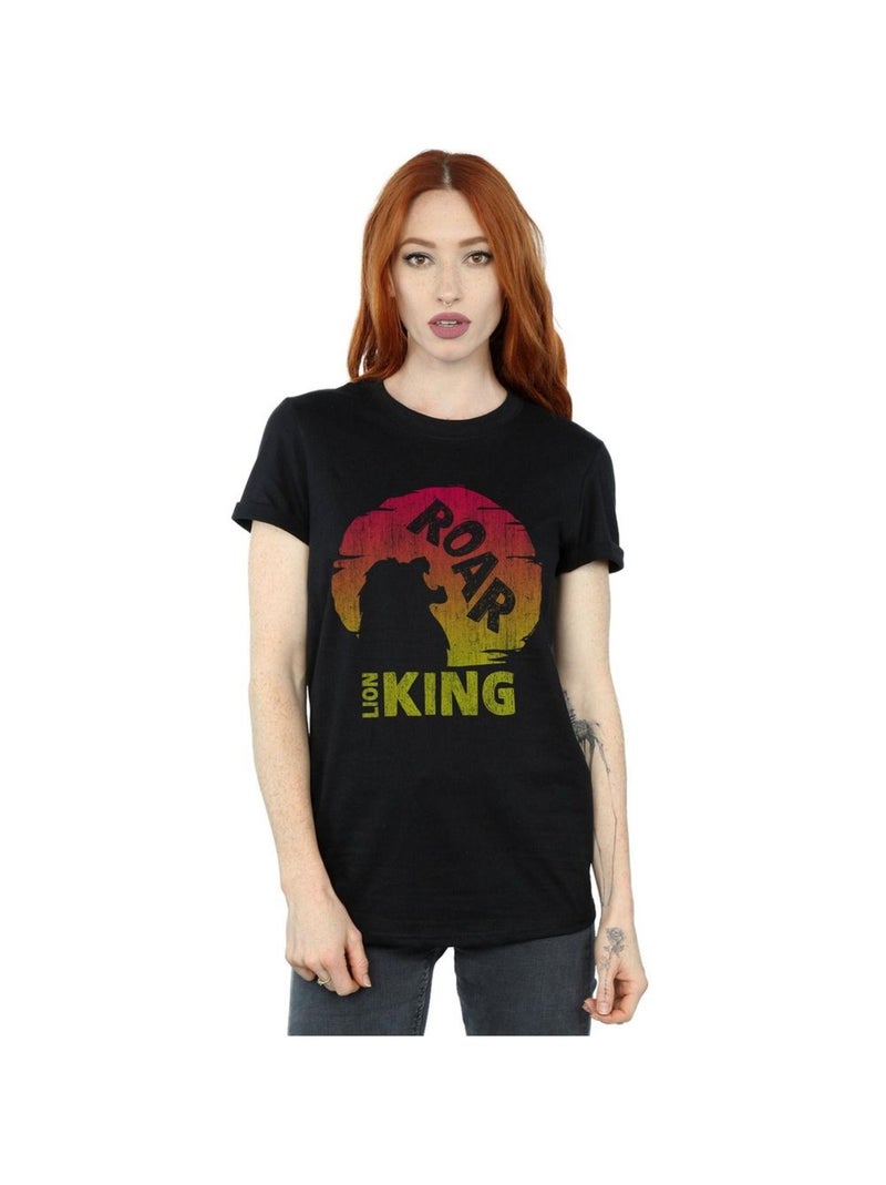 Disney - T-shirt THE LION KING ROAR Noir - Kiabi
