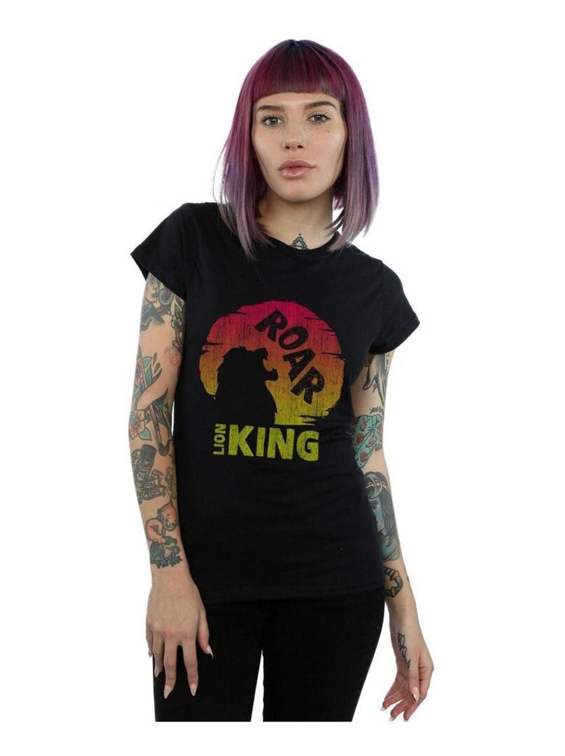 Disney - T-shirt THE LION KING ROAR Noir - Kiabi