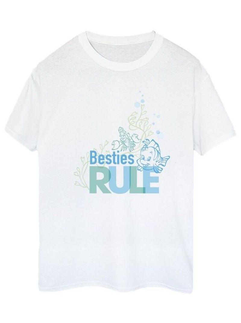 Disney - T-shirt THE LITTLE MERMAID BESTIES Blanc - Kiabi
