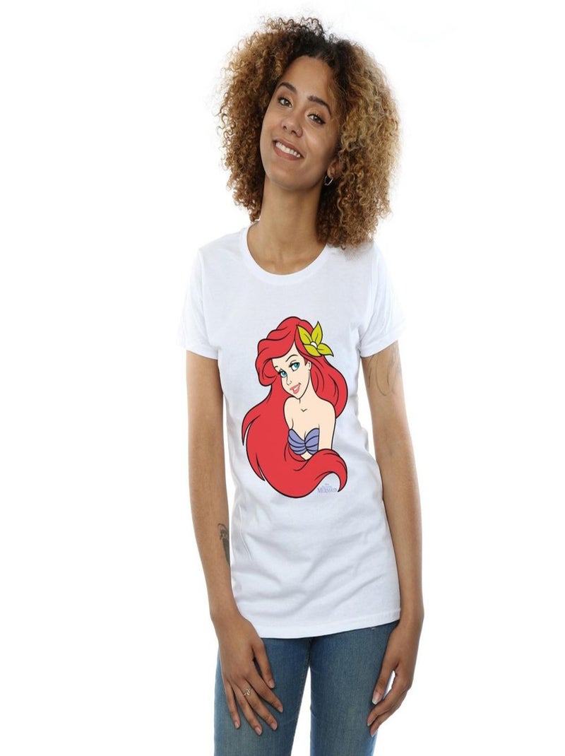 Disney - T-shirt THE LITTLE MERMAID Blanc - Kiabi