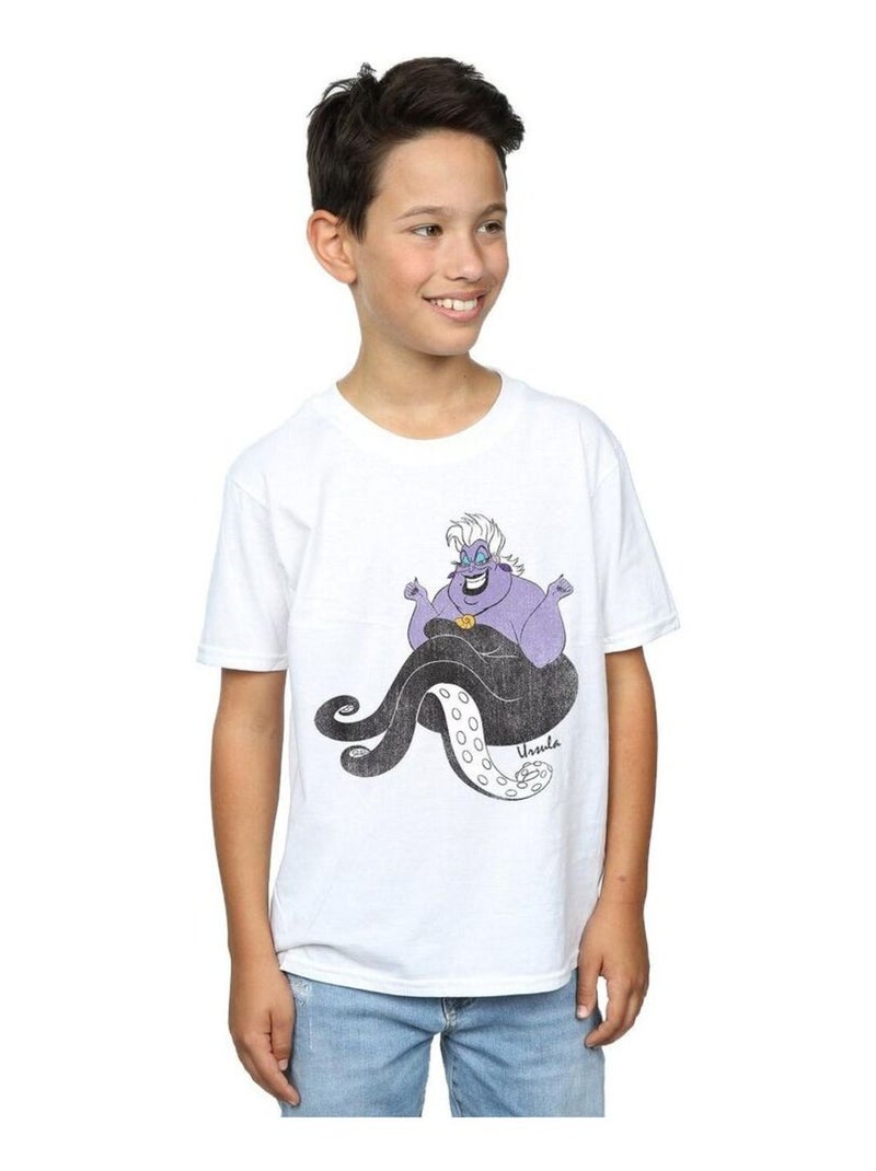 Disney - T-shirt THE LITTLE MERMAID Blanc - Kiabi