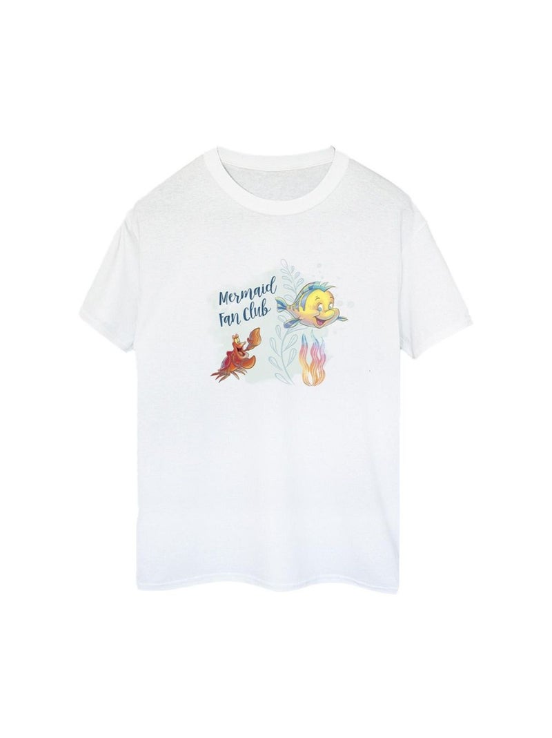 Disney - T-shirt THE LITTLE MERMAID CLUB Blanc - Kiabi