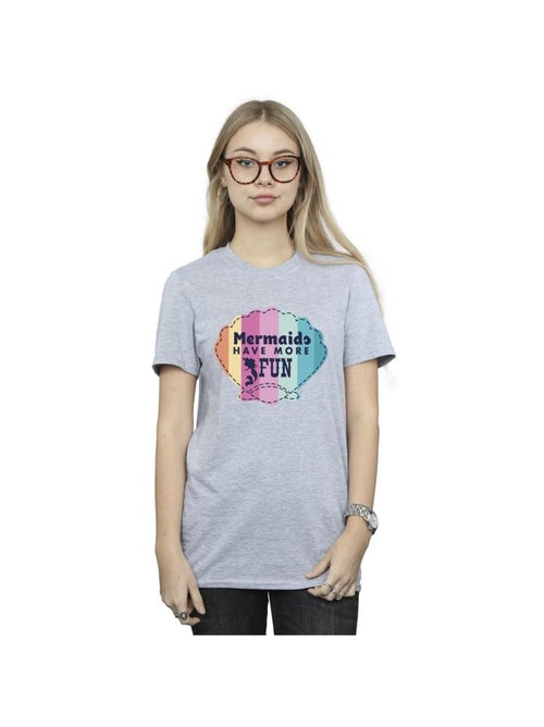 Disney - T-shirt THE LITTLE MERMAID FUN - Kiabi
