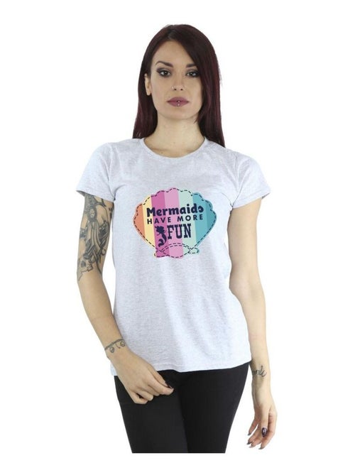 Disney - T-shirt THE LITTLE MERMAID FUN - Kiabi Disney - T-shirt THE LITTLE MERMAID FUN - Kiabi