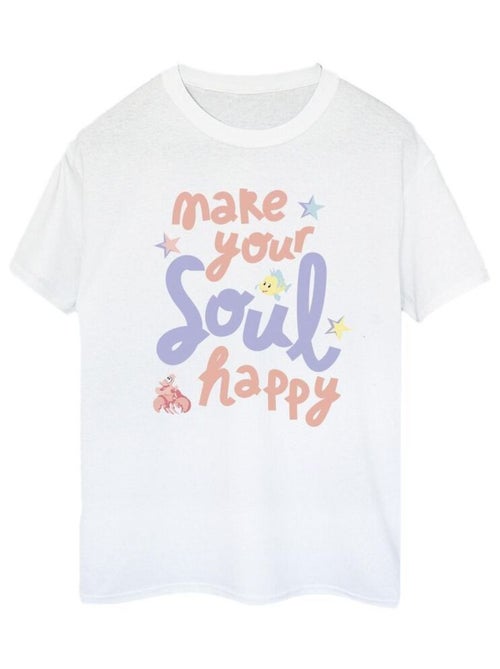 Disney - T-shirt THE LITTLE MERMAID HAPPY - Kiabi Disney - T-shirt THE LITTLE MERMAID HAPPY - Kiabi