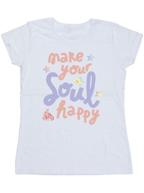 Disney - T-shirt THE LITTLE MERMAID HAPPY - Kiabi