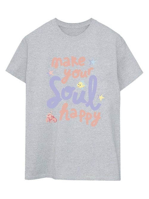 Disney - T-shirt THE LITTLE MERMAID HAPPY - Kiabi Disney - T-shirt THE LITTLE MERMAID HAPPY - Kiabi