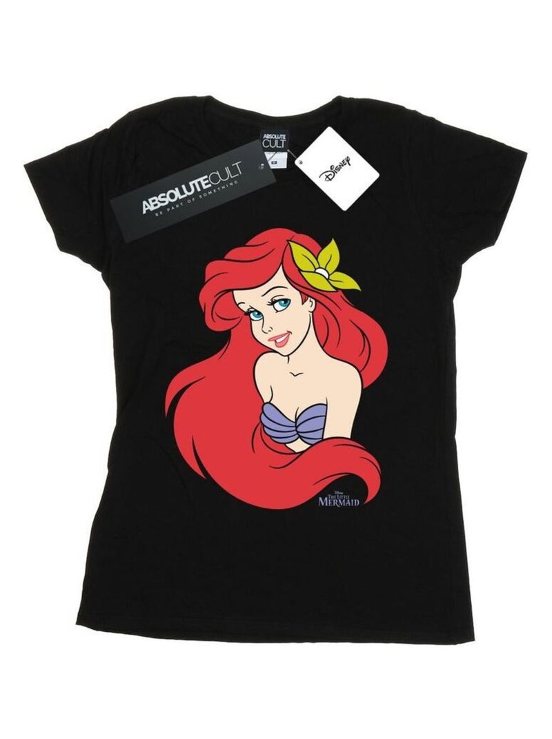 Disney - T-shirt THE LITTLE MERMAID Noir - Kiabi