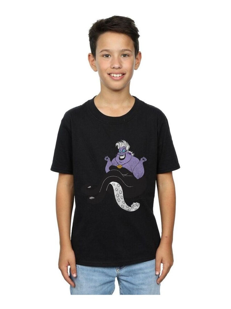 Disney - T-shirt THE LITTLE MERMAID Noir - Kiabi
