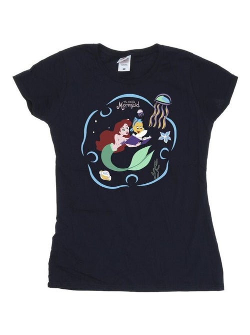 Disney - T-shirt THE LITTLE MERMAID READING A BOOK - Kiabi Disney - T-shirt THE LITTLE MERMAID READING A BOOK - Kiabi