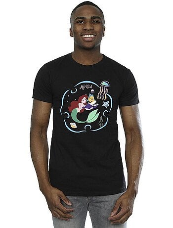 Disney - T-shirt THE La Petite Sirène READING A BOOK