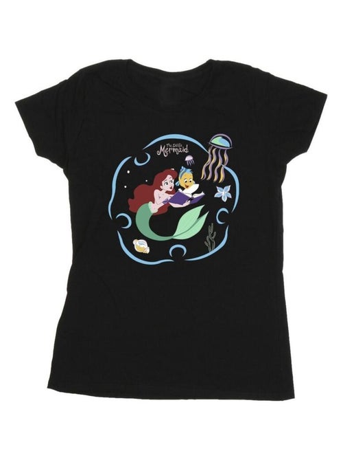 Disney - T-shirt THE LITTLE MERMAID READING A BOOK - Kiabi Disney - T-shirt THE LITTLE MERMAID READING A BOOK - Kiabi