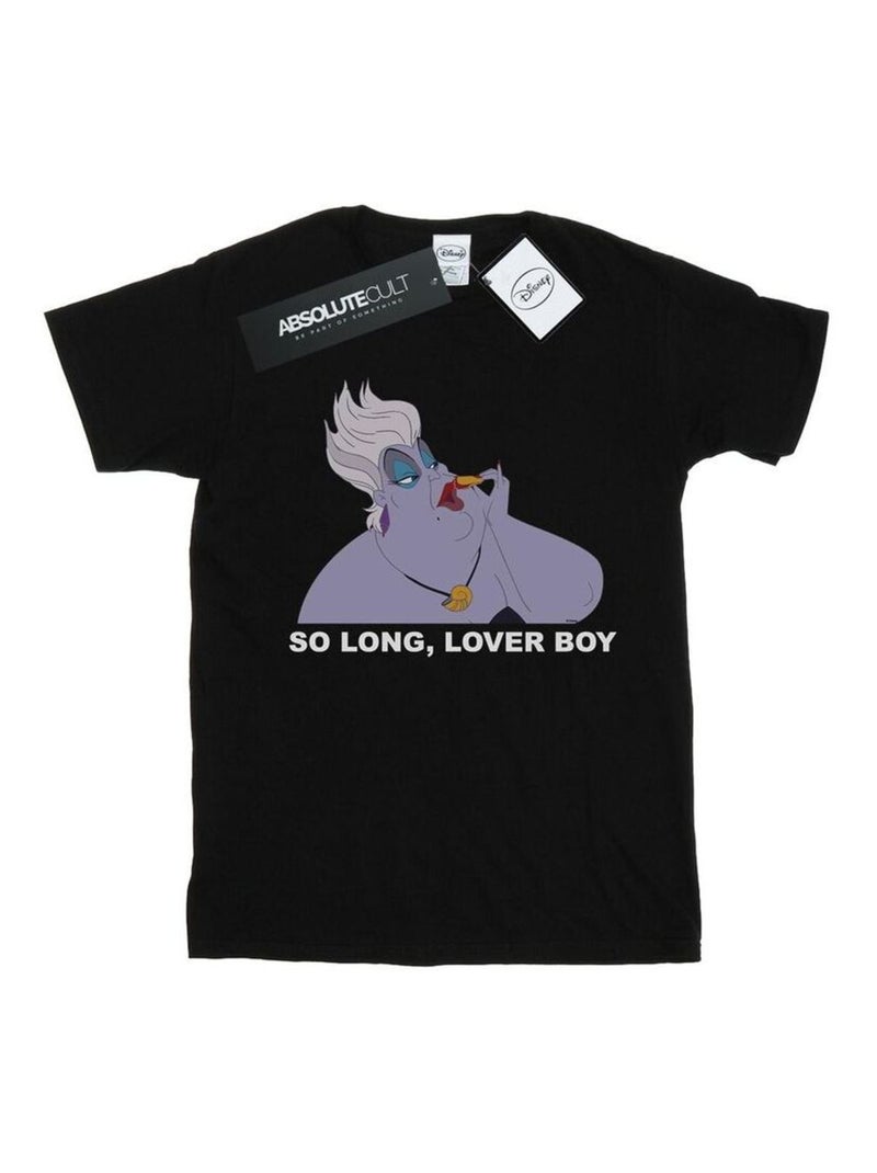 Disney - T-shirt THE LITTLE MERMAID SO LONG Noir - Kiabi