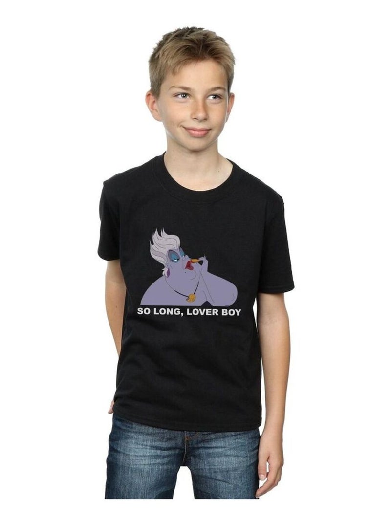Disney - T-shirt THE LITTLE MERMAID SO LONG Noir - Kiabi