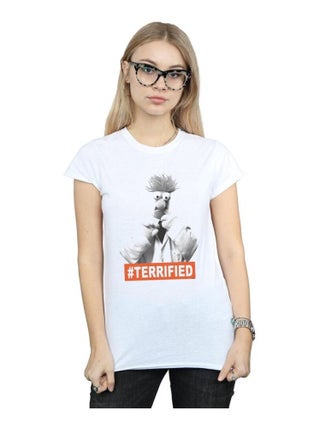 Disney - T-shirt THE MUPPETS BEAKER TERRIFIED