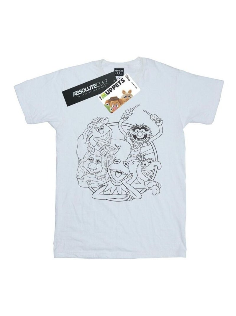 Disney - T-shirt THE MUPPETS Blanc - Kiabi