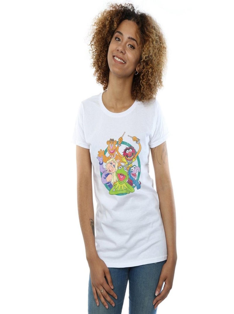 Disney - T-shirt THE MUPPETS Blanc - Kiabi
