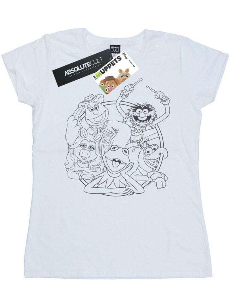 Disney - T-shirt THE MUPPETS Blanc - Kiabi