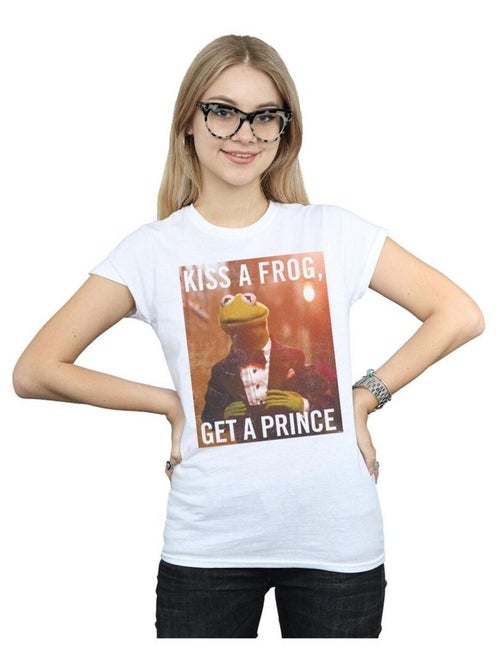 Disney - T-shirt THE MUPPETS KISS A FROG GET A PRINCE - Kiabi
