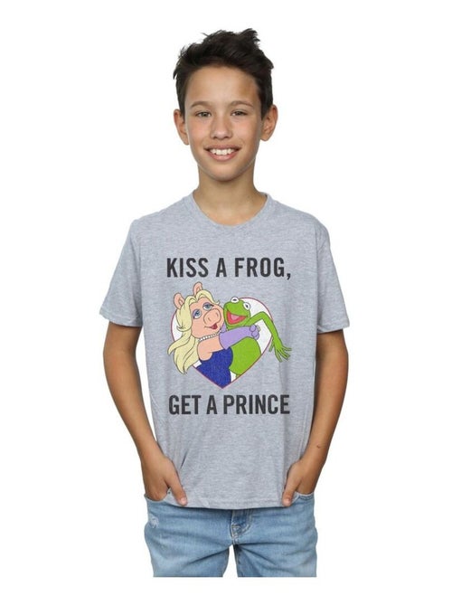 Disney - T-shirt THE MUPPETS KISS A FROG - Kiabi
