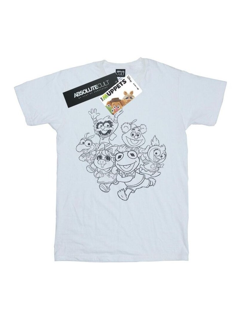 Disney - T-shirt THE MUPPETS MUPPET BABIES Blanc - Kiabi