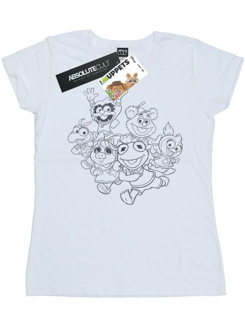 Disney - T-shirt THE MUPPETS MUPPET BABIES Blanc - Kiabi