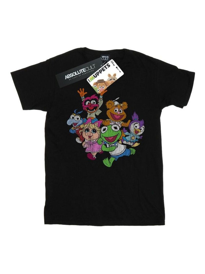 Disney - T-shirt THE MUPPETS MUPPET BABIES Noir - Kiabi