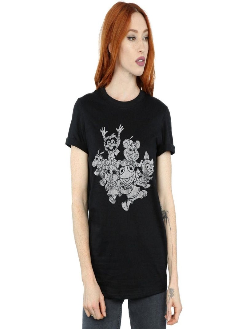 Disney - T-shirt THE MUPPETS MUPPET BABIES Noir - Kiabi