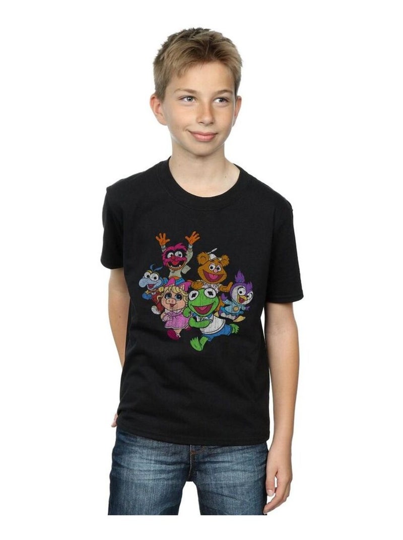 Disney - T-shirt THE MUPPETS MUPPET BABIES Noir - Kiabi