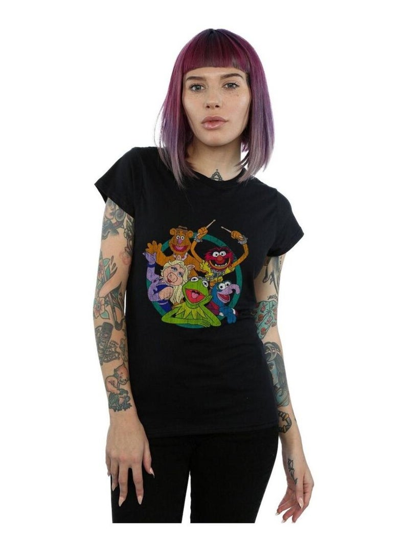 Disney - T-shirt THE MUPPETS Noir - Kiabi