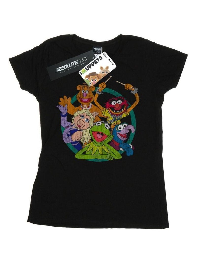 Disney - T-shirt THE MUPPETS Noir - Kiabi