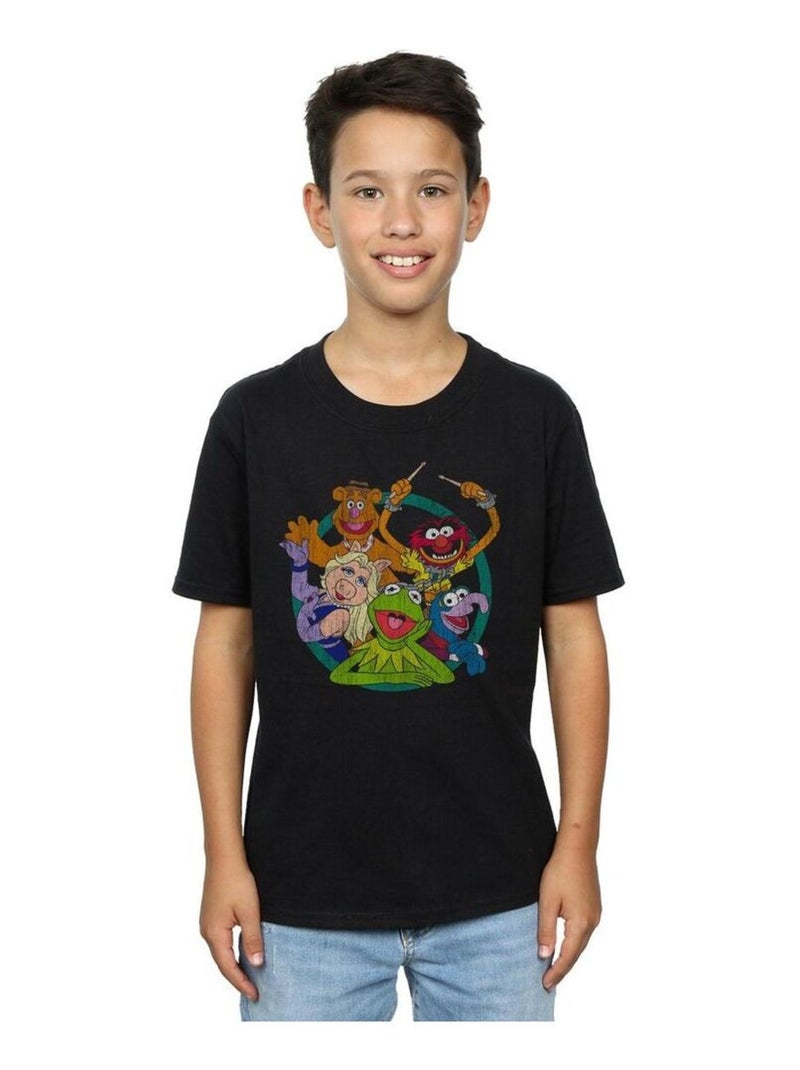 Disney - T-shirt THE MUPPETS Noir - Kiabi
