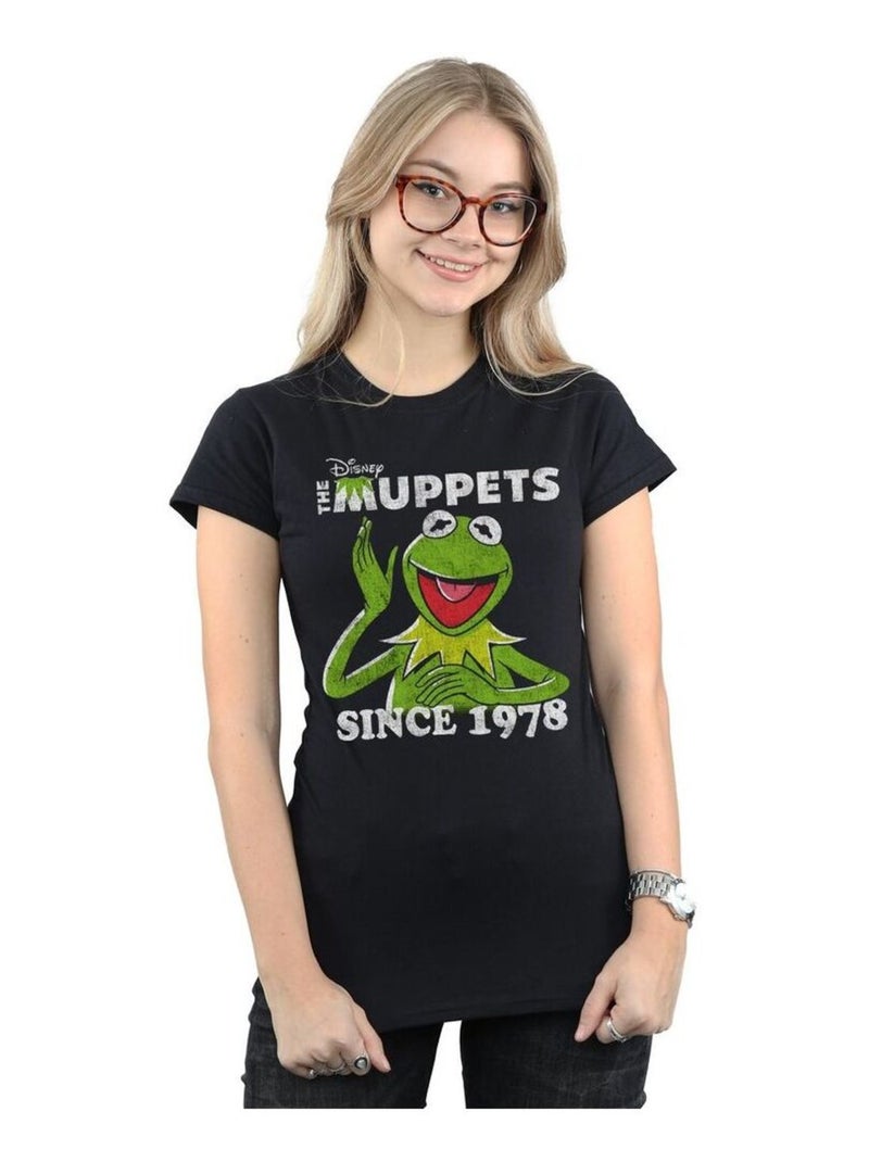 Disney - T-shirt THE MUPPETS SINCE Noir - Kiabi