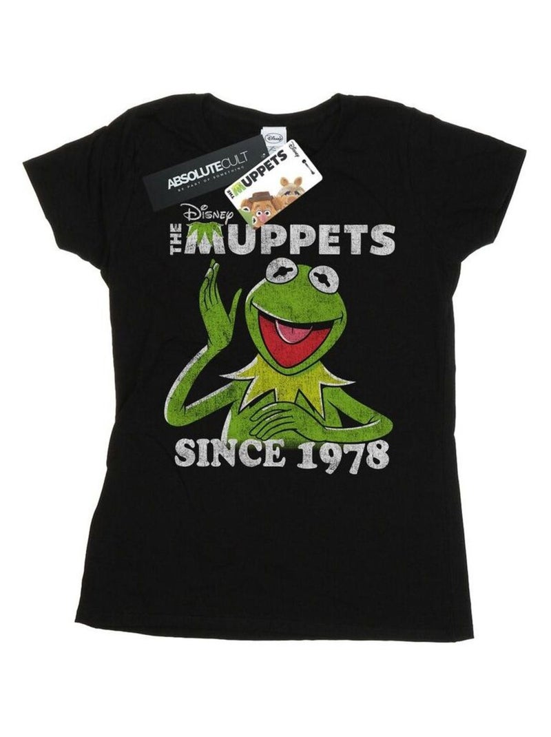 Disney - T-shirt THE MUPPETS SINCE Noir - Kiabi