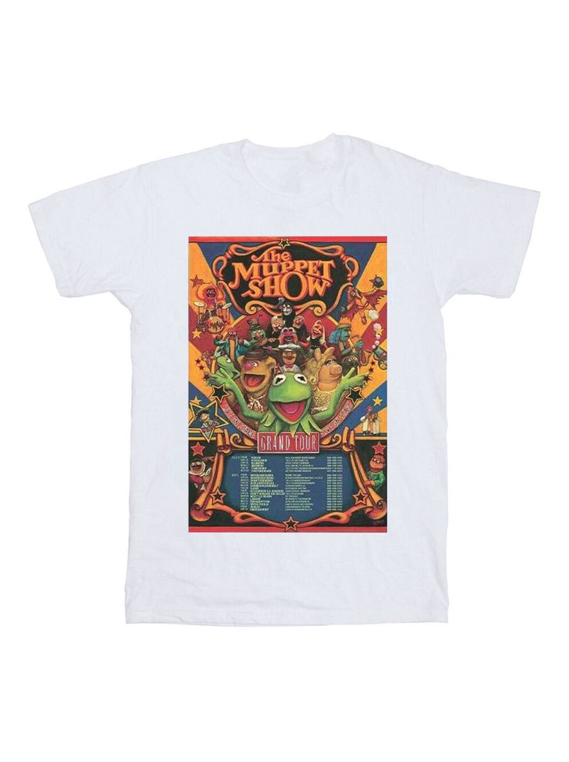 Disney - T-shirt THE MUPPETS THE MUPPET SHOW Blanc - Kiabi