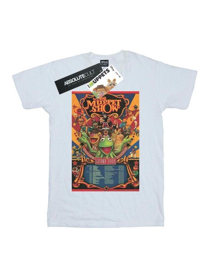 Disney - T-shirt THE MUPPETS THE MUPPET SHOW Blanc - Kiabi