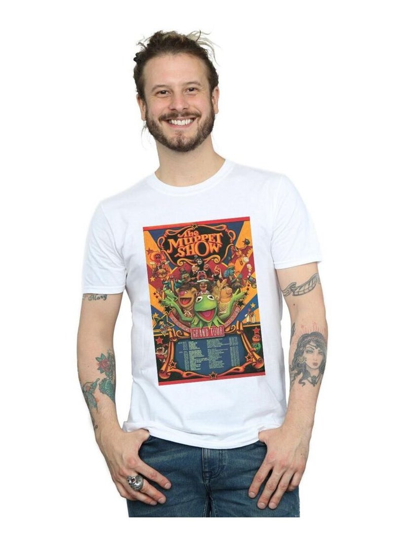 Disney - T-shirt THE MUPPETS THE MUPPET SHOW Blanc - Kiabi