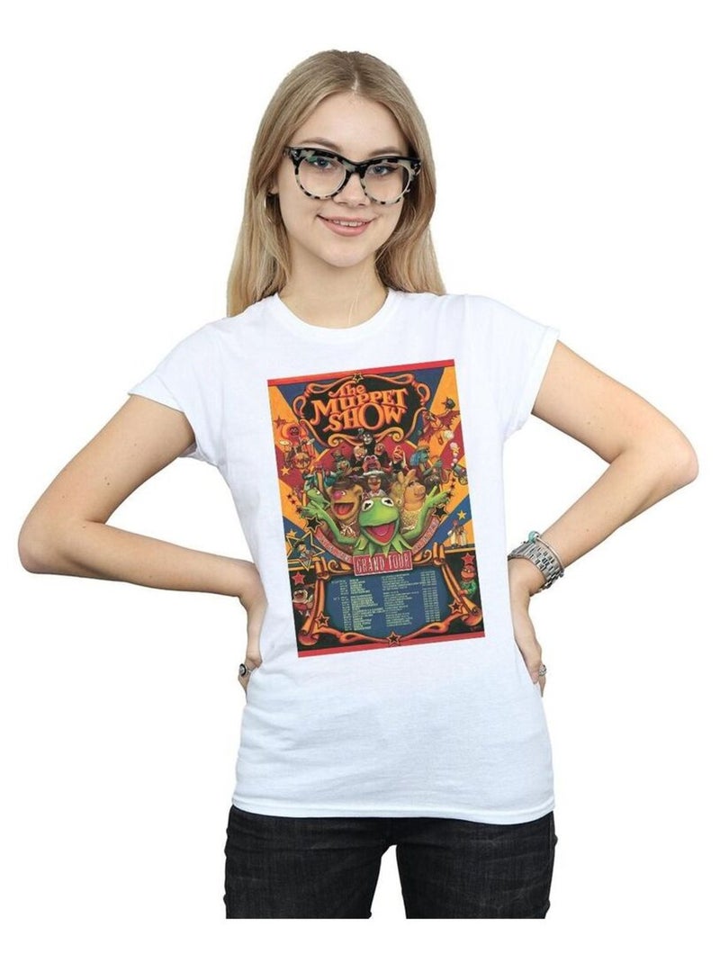 Disney - T-shirt THE MUPPETS THE MUPPET SHOW Blanc - Kiabi